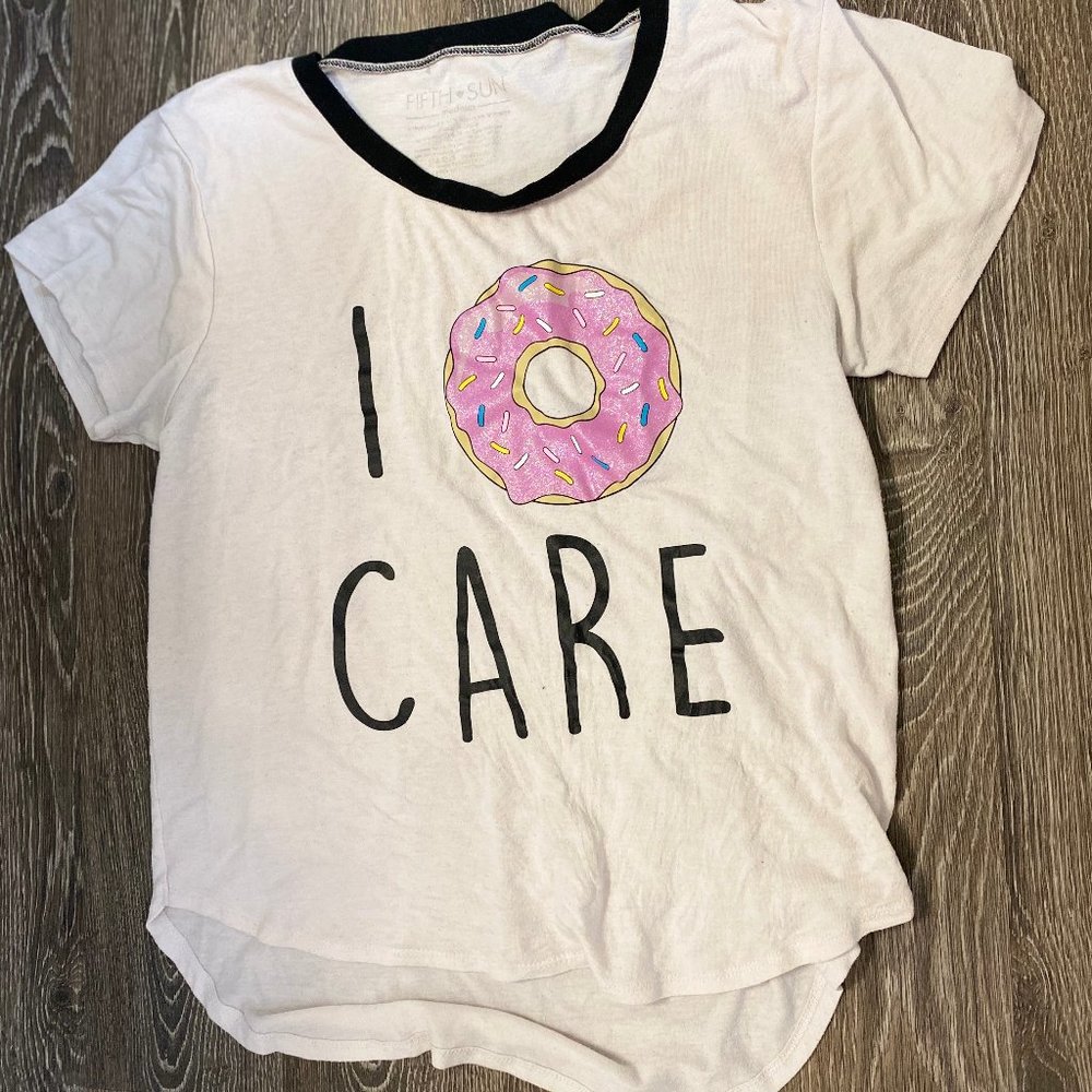I Donut Care T Shirt